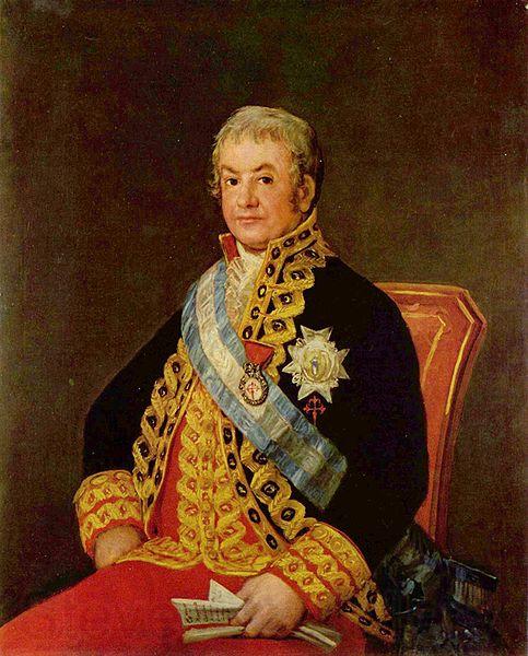 Francisco de Goya Josa Antonio Caballero France oil painting art